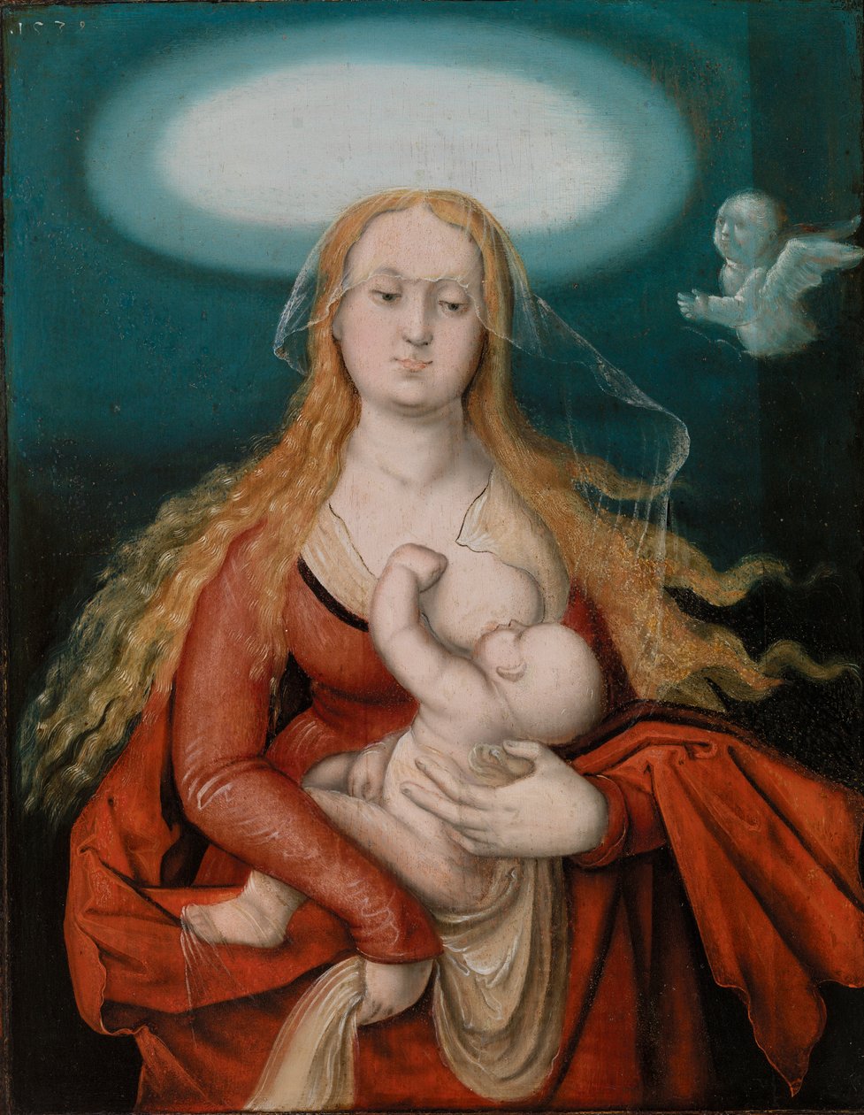 Madonna e criança de Hans Baldung Grien (Hans Baldung)