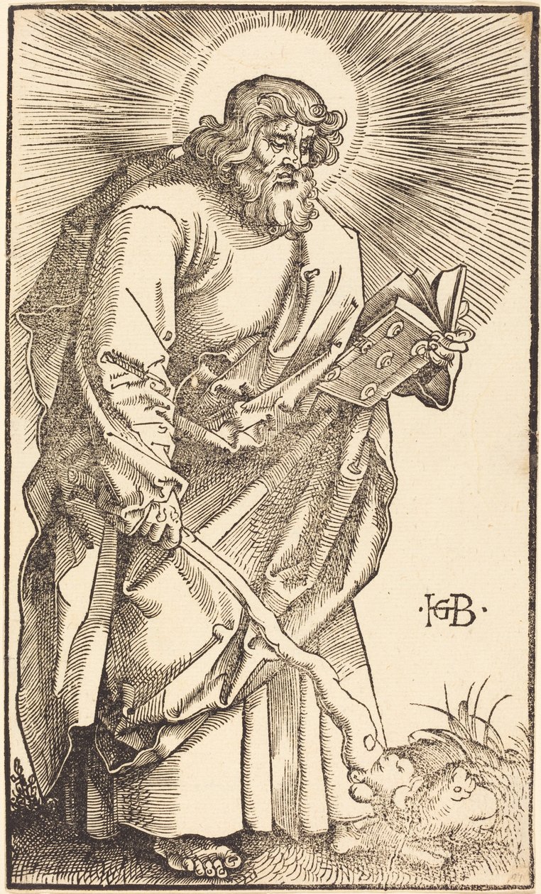 Apóstolo Judas Tadeu de Hans Baldung Grien