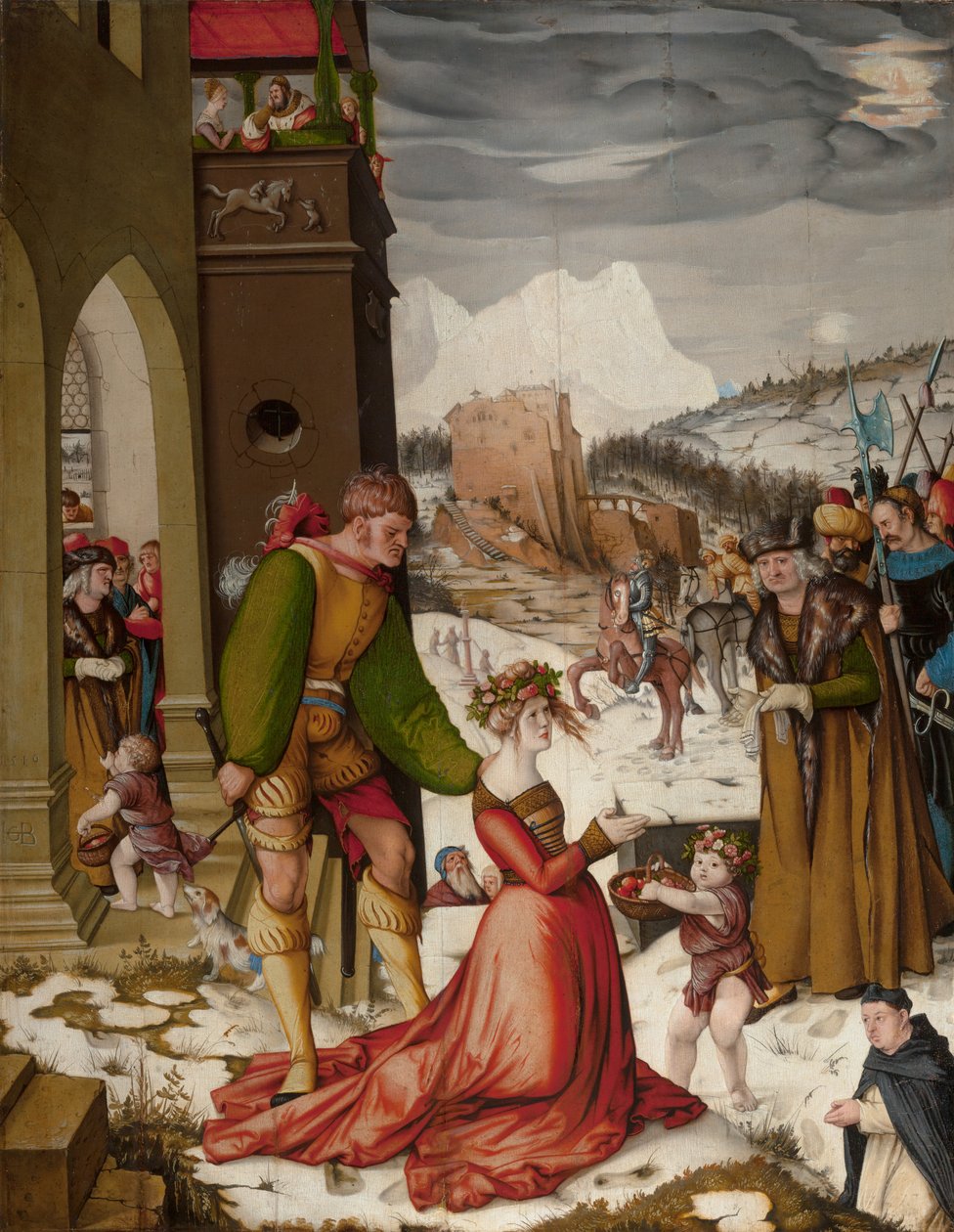 Decapitação de Santa Doroteia de Hans Baldung Grien