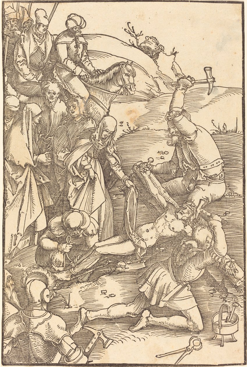 Cristo pregado na cruz de Hans Baldung Grien