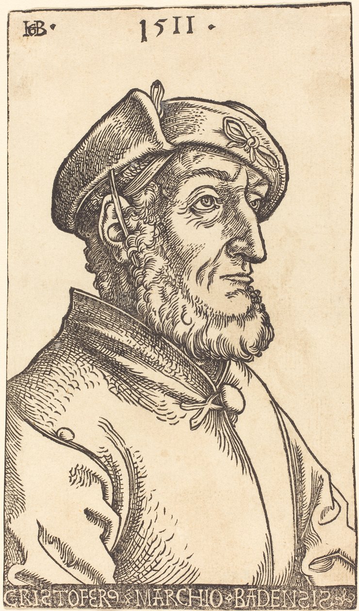 Christopher, Margrave de Baden, 1511 de Hans Baldung Grien
