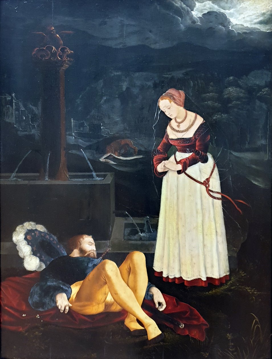 Alemão: Pyramus und Thisbe Pyramus and Thisbe de Hans Baldung Grien