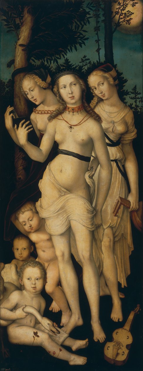 Harmonia ou, As Três Graças de Hans Baldung Grien