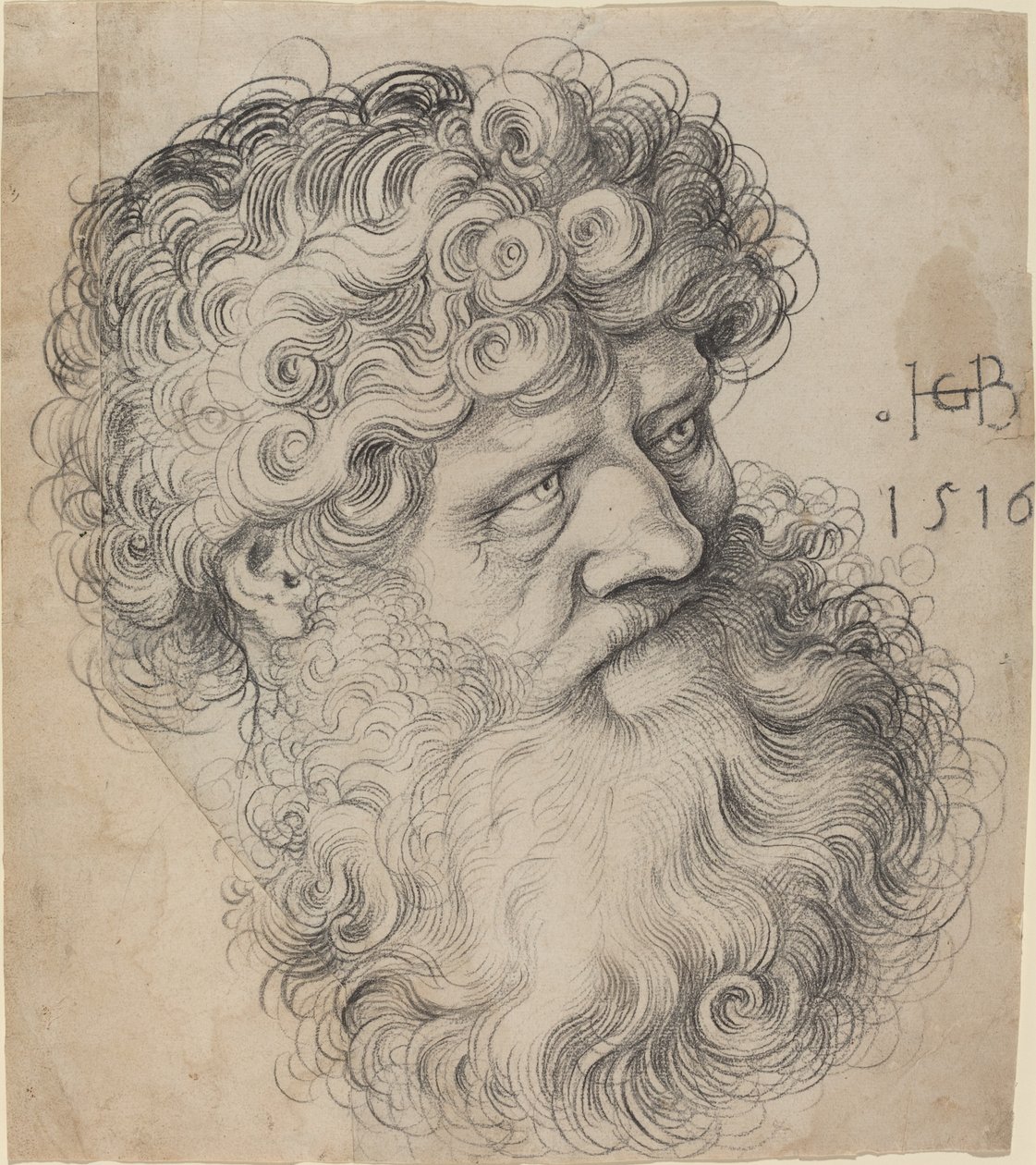 Cabeça de São João Batista de Hans Baldung Grien
