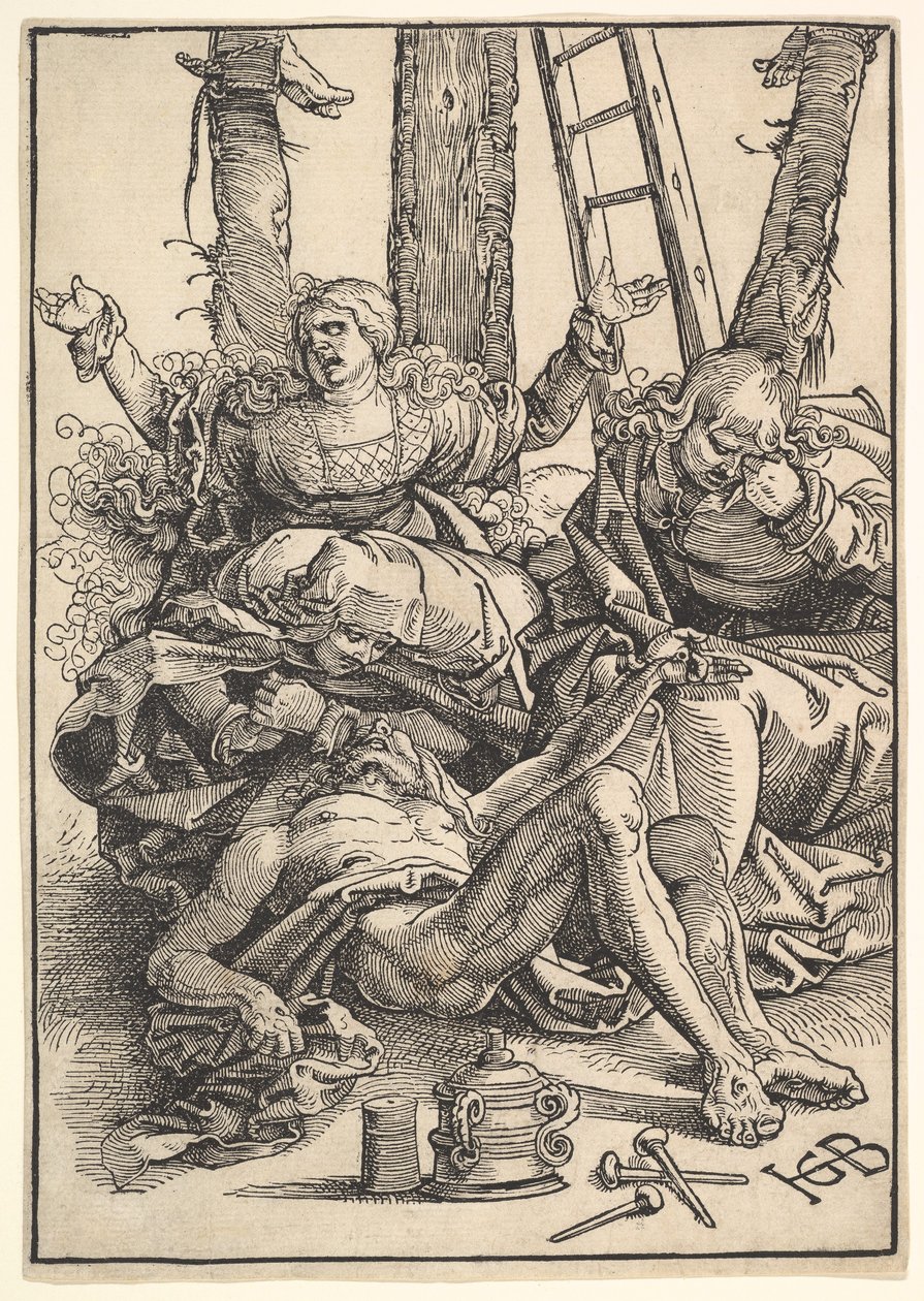 Lamentação para Cristo de Hans Baldung Grien