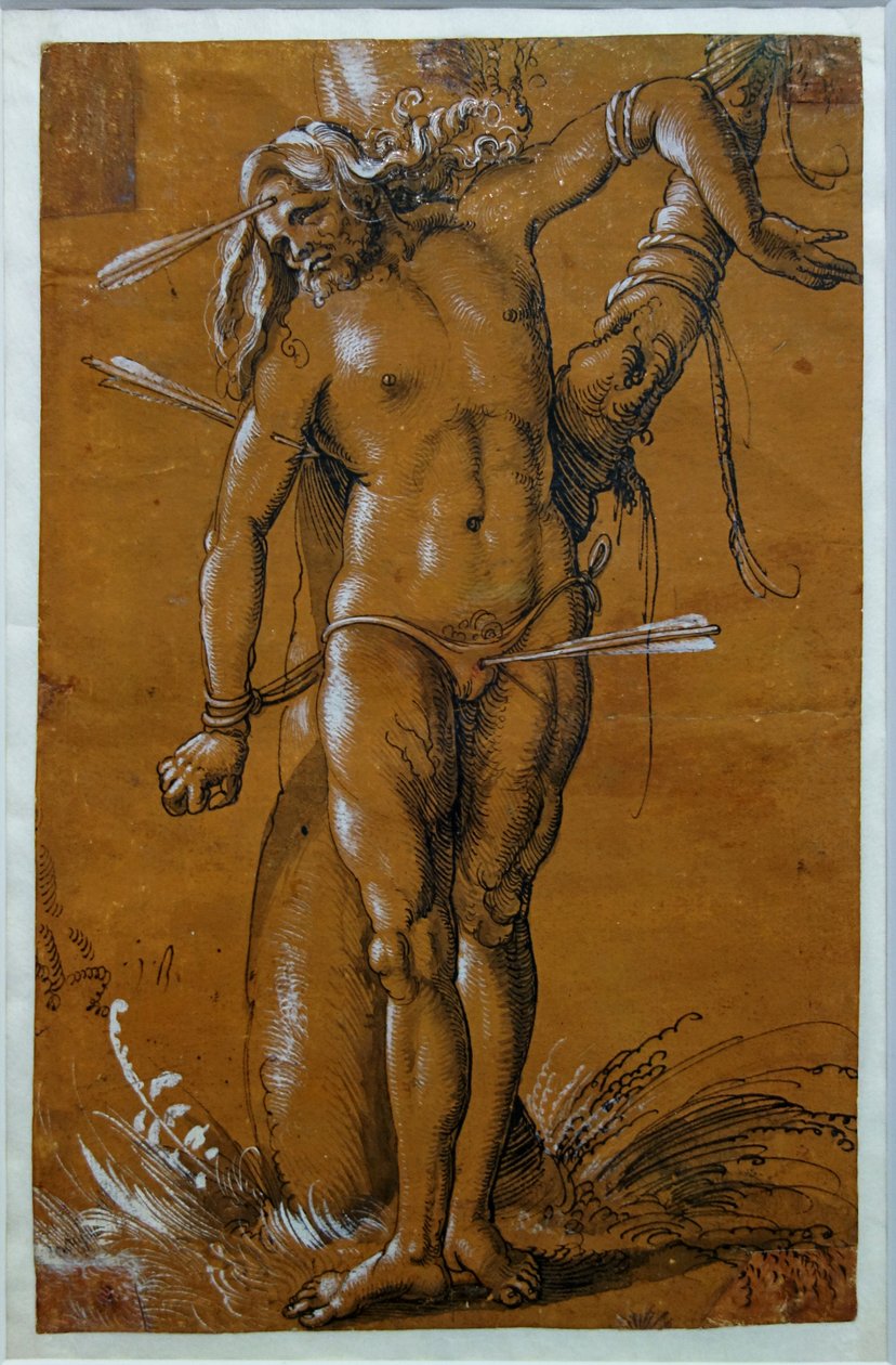 O martírio de São Sebastião de Hans Baldung Grien