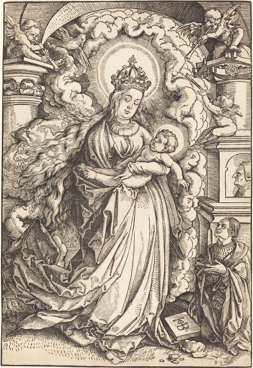 Madonna e criança de Hans Baldung Grien