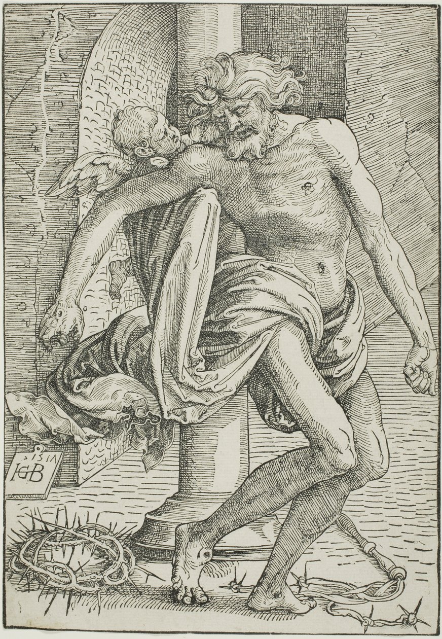 Homem das Dores diante da Coluna de Hans Baldung Grien