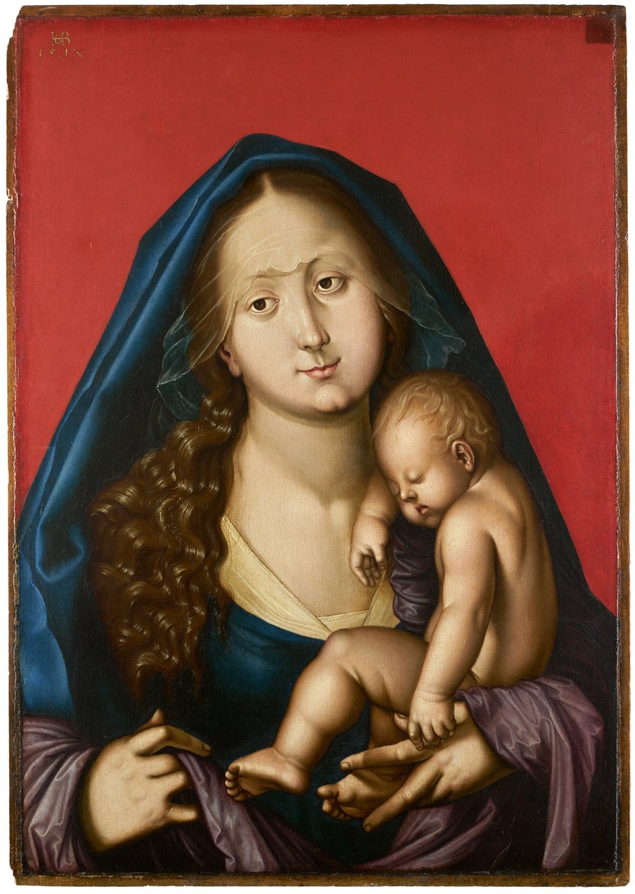 Maria com o Menino adormecido de Hans Baldung Grien