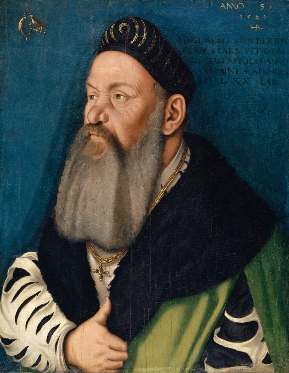 Retrato de Adelberg III de Bärenfels, 1526 de Hans Baldung Grien