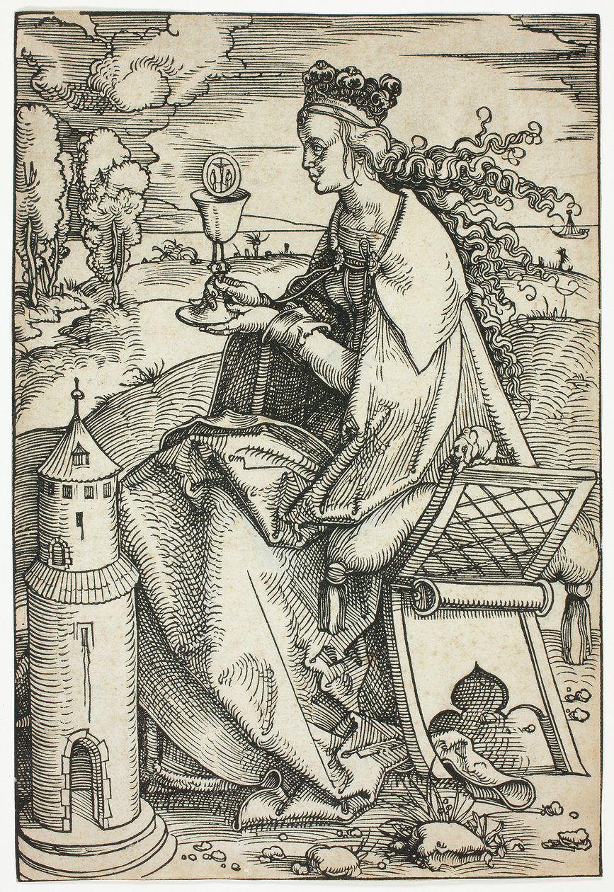Santa Bárbara de Hans Baldung Grien