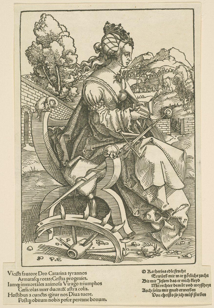 Santa Catarina de Hans Baldung Grien