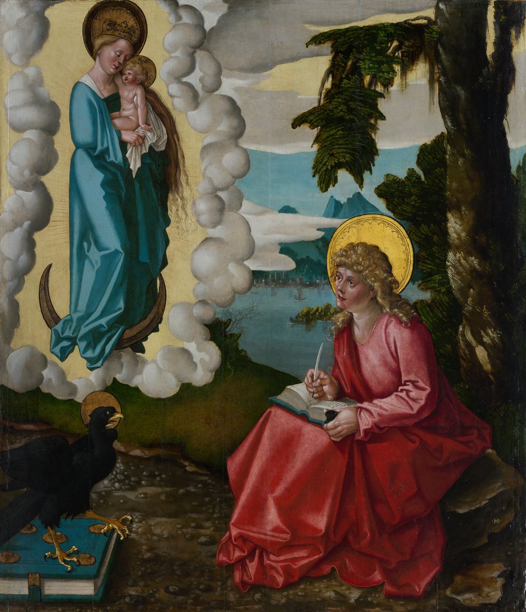 São João em Patmos, c.1511 de Hans Baldung Grien