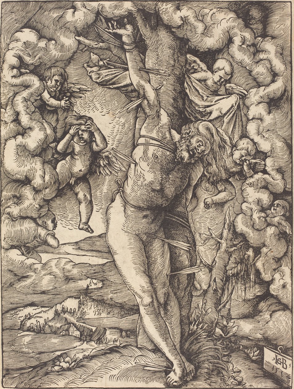 São Sebastião, 1514 de Hans Baldung Grien