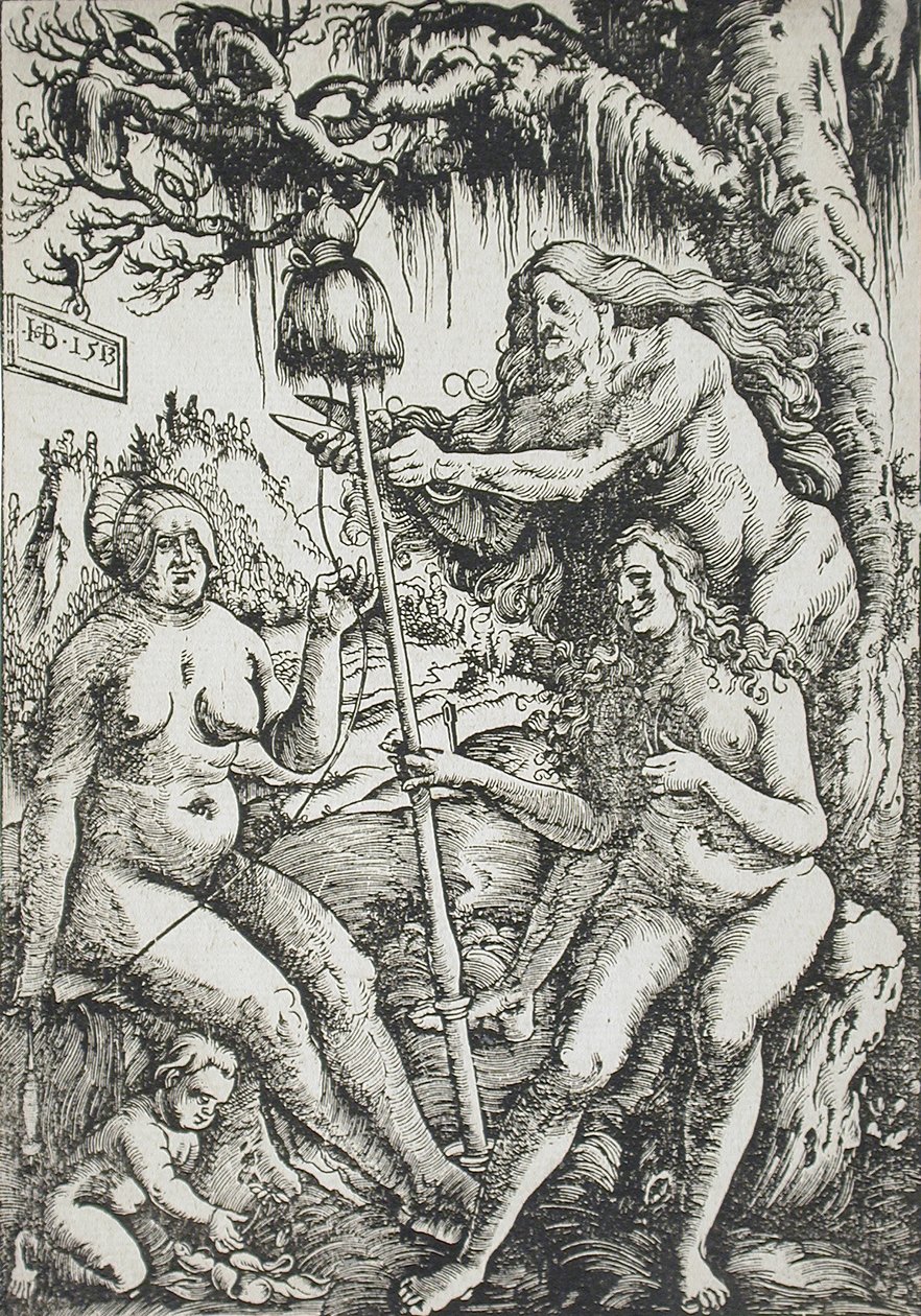 As três Parcas de Hans Baldung Grien