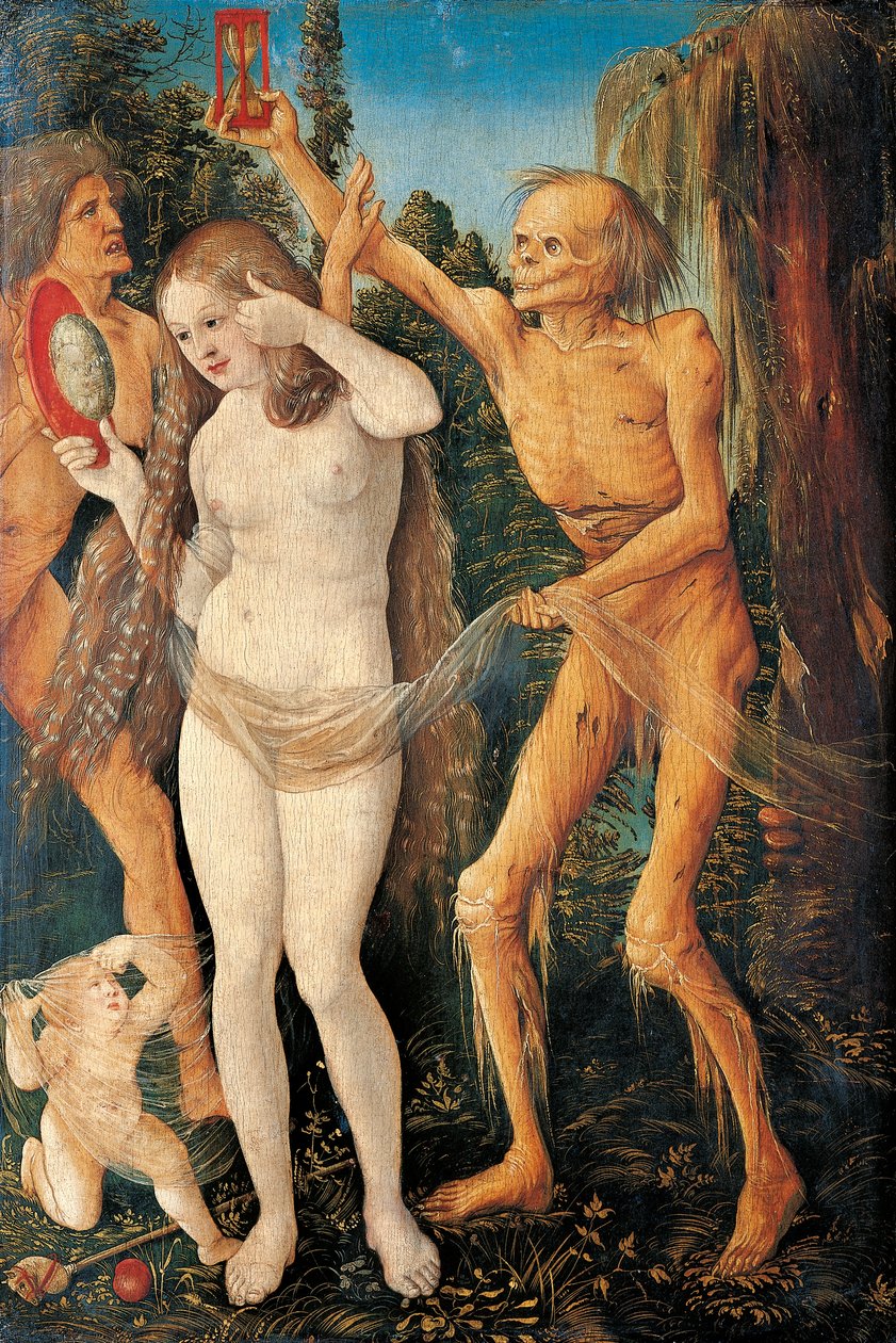Juventude e morte de Hans Baldung Grien