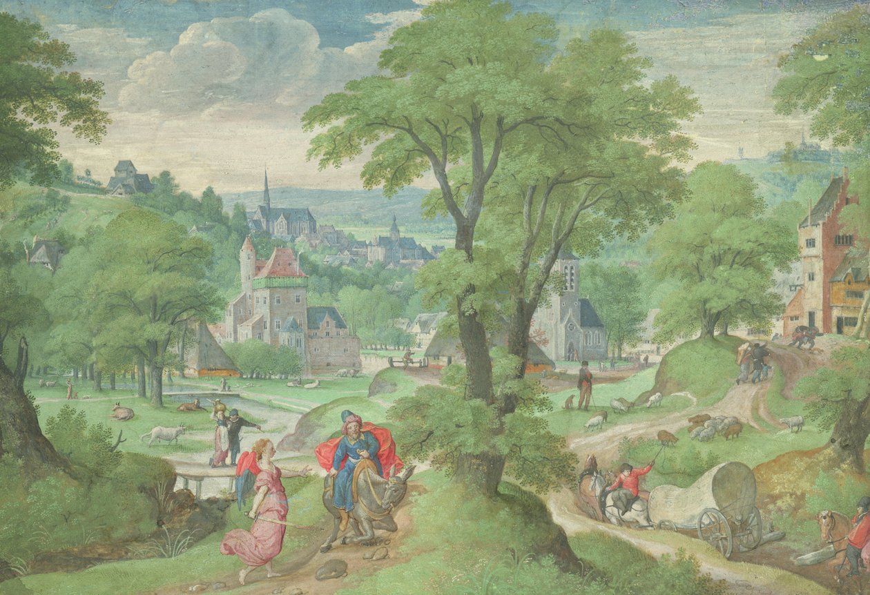 Balaams Ass de Hans Bol