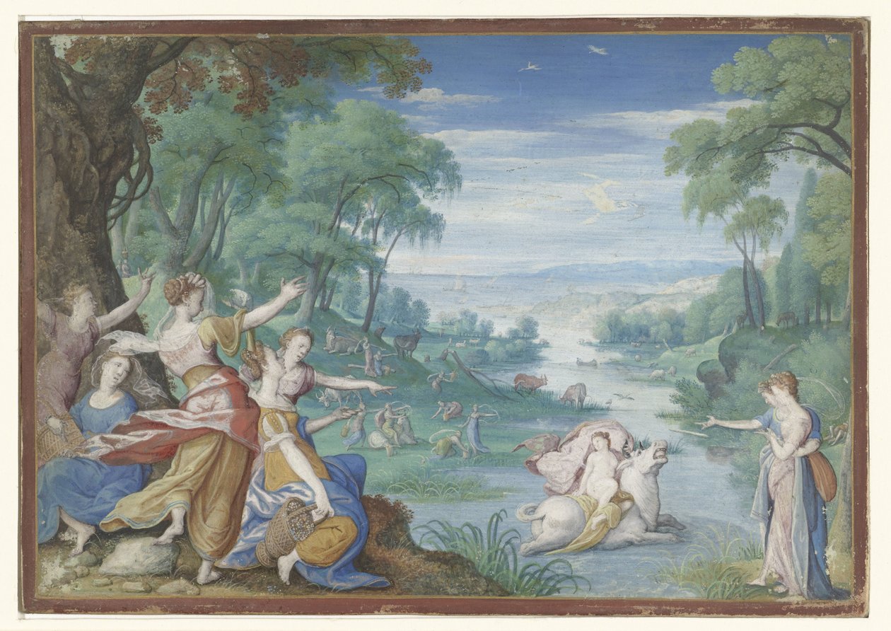Sequestro da Europa de Hans Bol