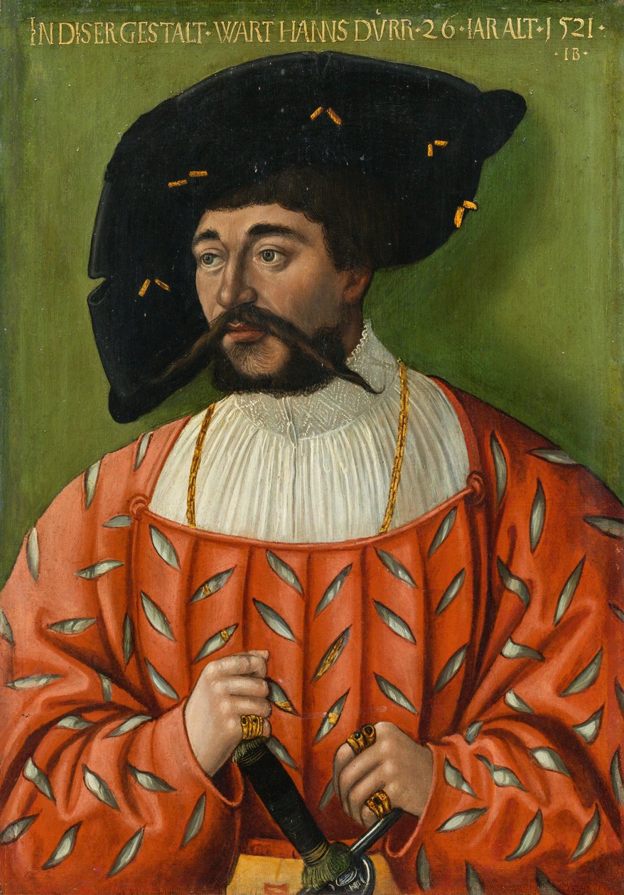 Retrato de Hans Dürr de Hans Brosamer