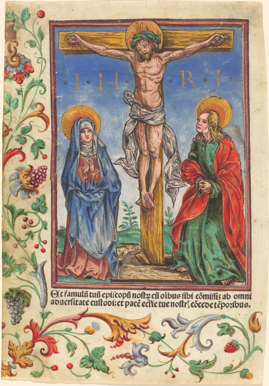 Cristo na Cruz de Hans Burgkmair I