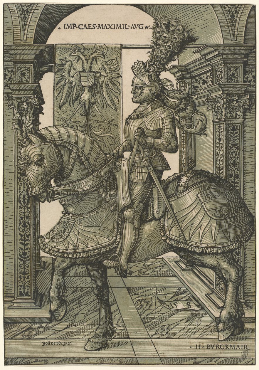 Imperador Maximiliano I de Hans Burgkmair I