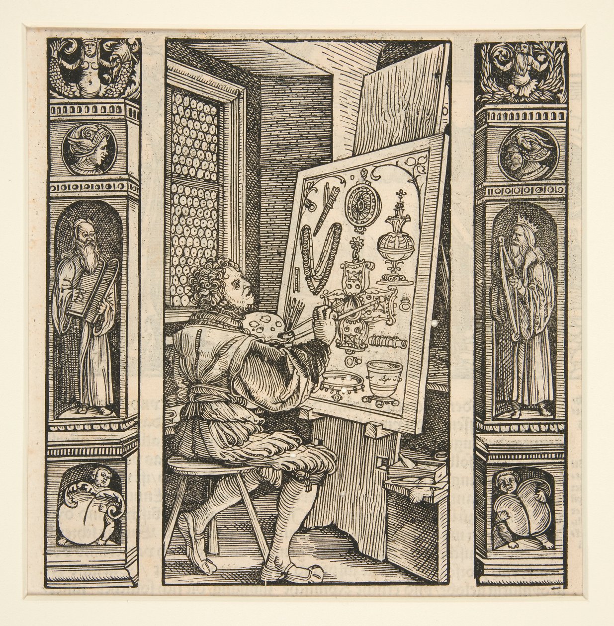 O Pintor do Lombinho de Petrarca de Hans Burgkmair the Elder