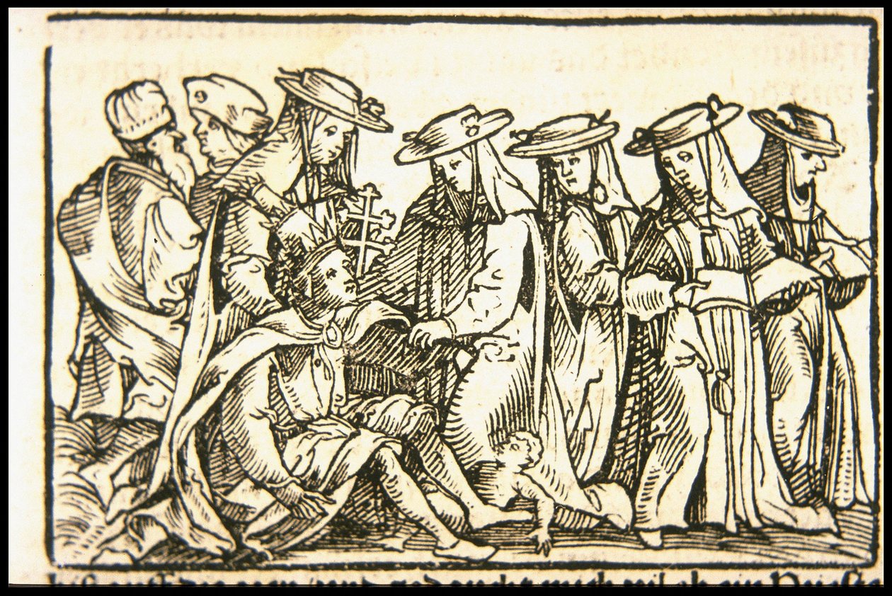 Papa Joan, ca. 1545. de Hans Burgkmair the Elder