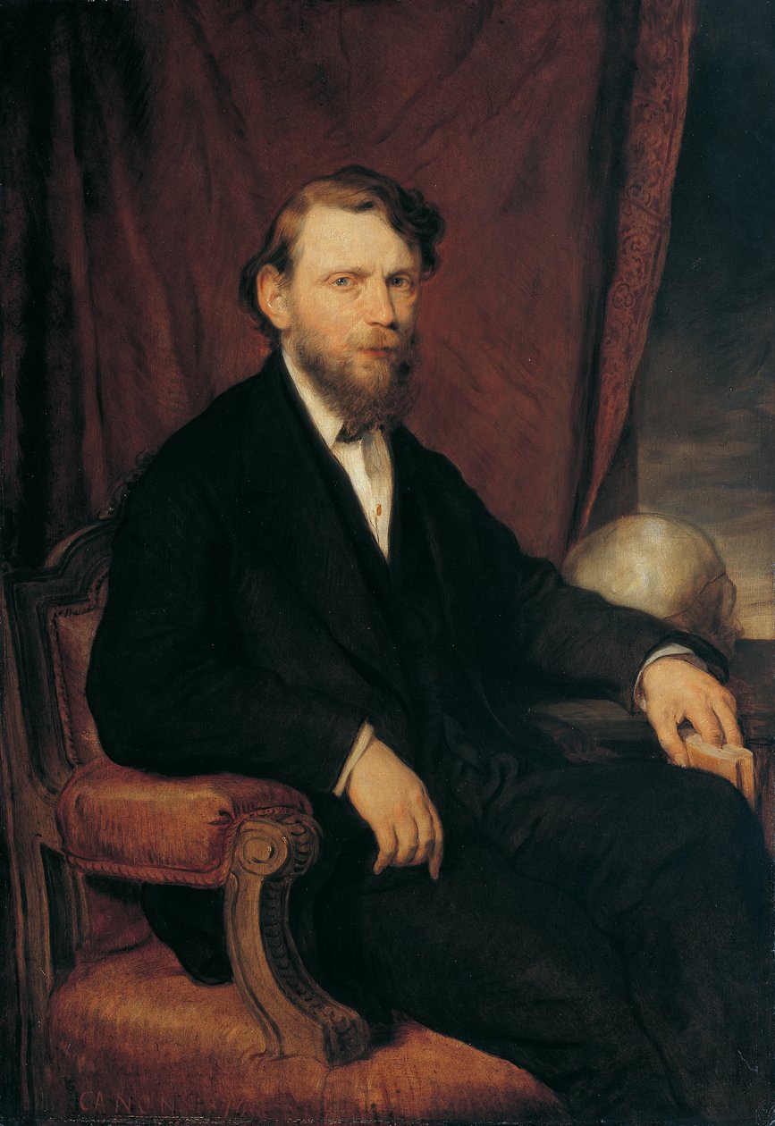 O médico Professor Moriz Benedikt de Hans Canon