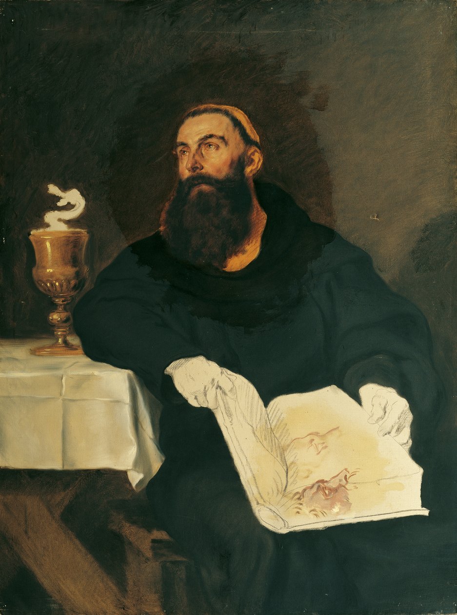 São Benedito de Nursia de Hans Canon