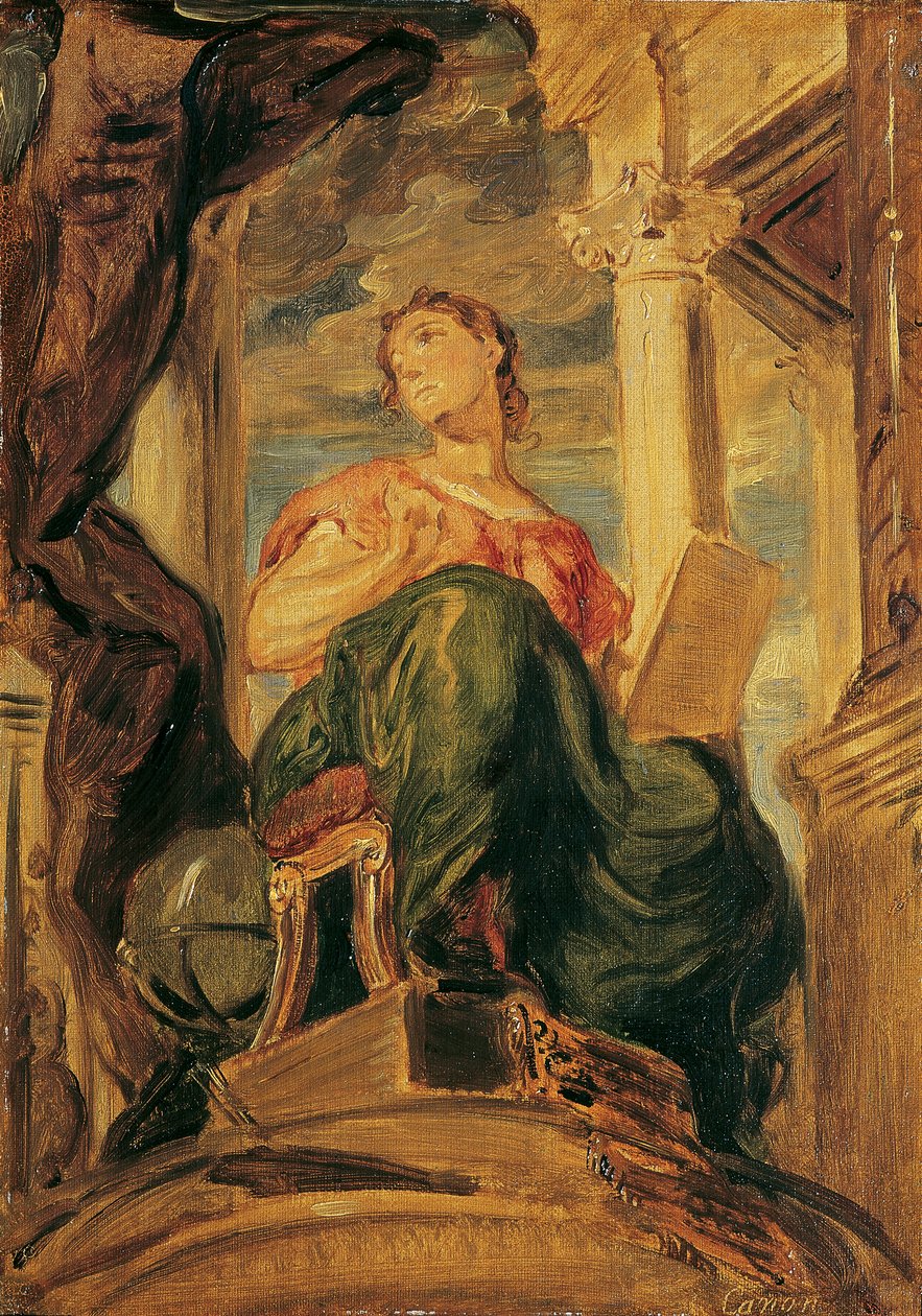 Die Muse Clio de Hans Canon