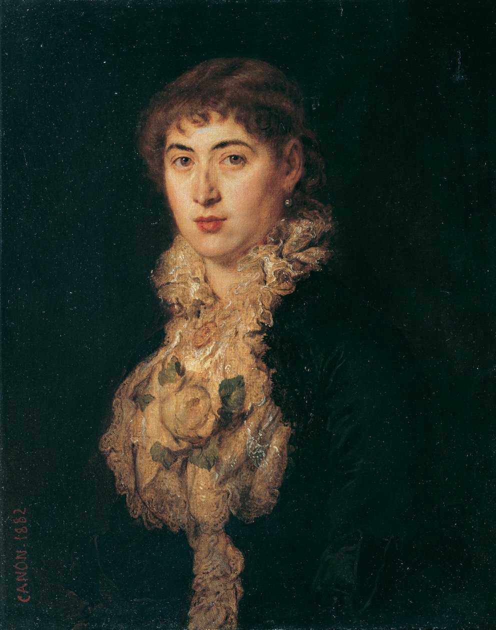 Maria Freifrau von Zehmen, née Fröhlich von Feldau de Hans Canon