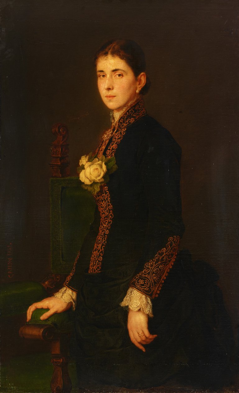 Retrato de Louise Jauner de Hans Canon