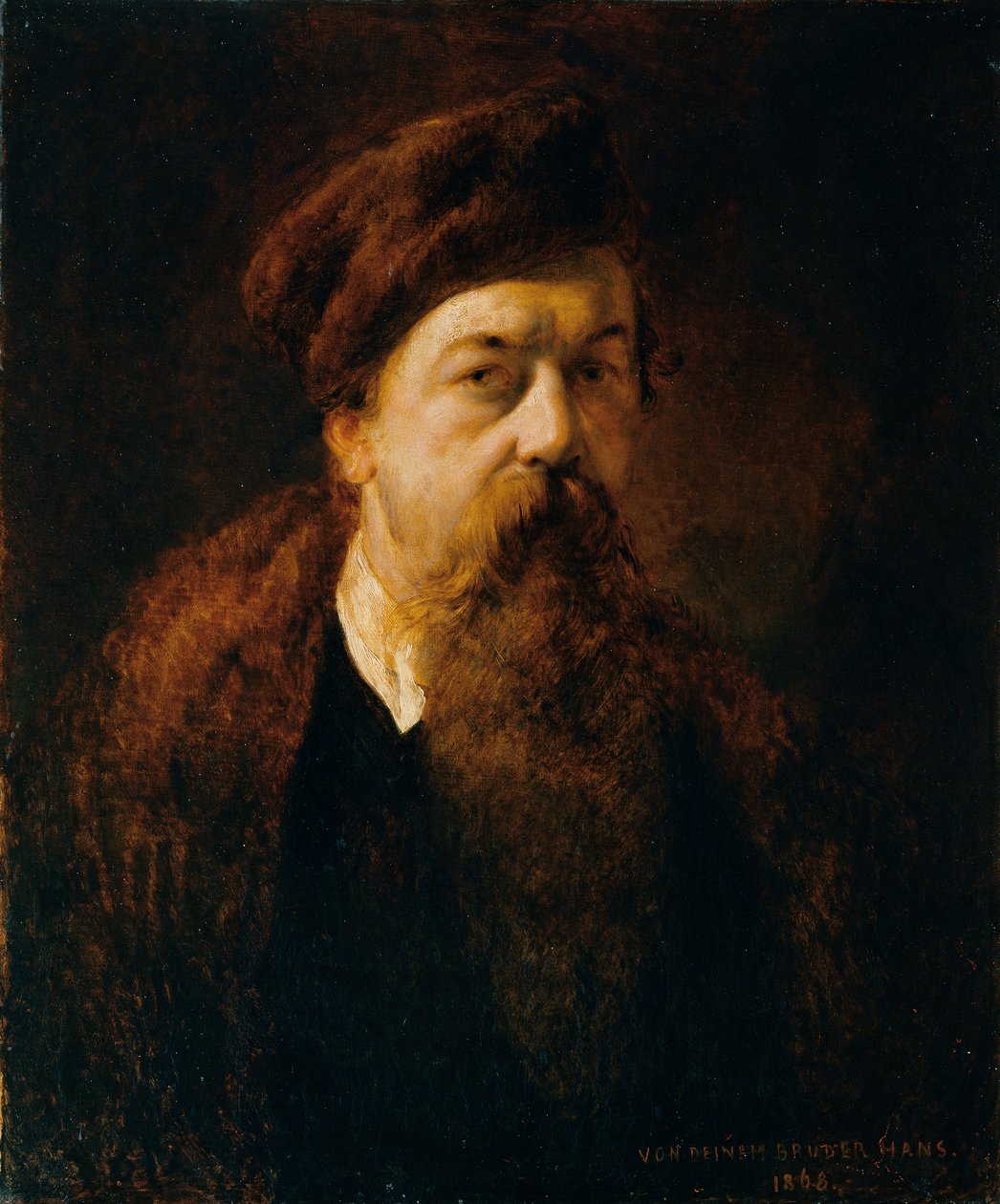 auto-retrato de Hans Canon