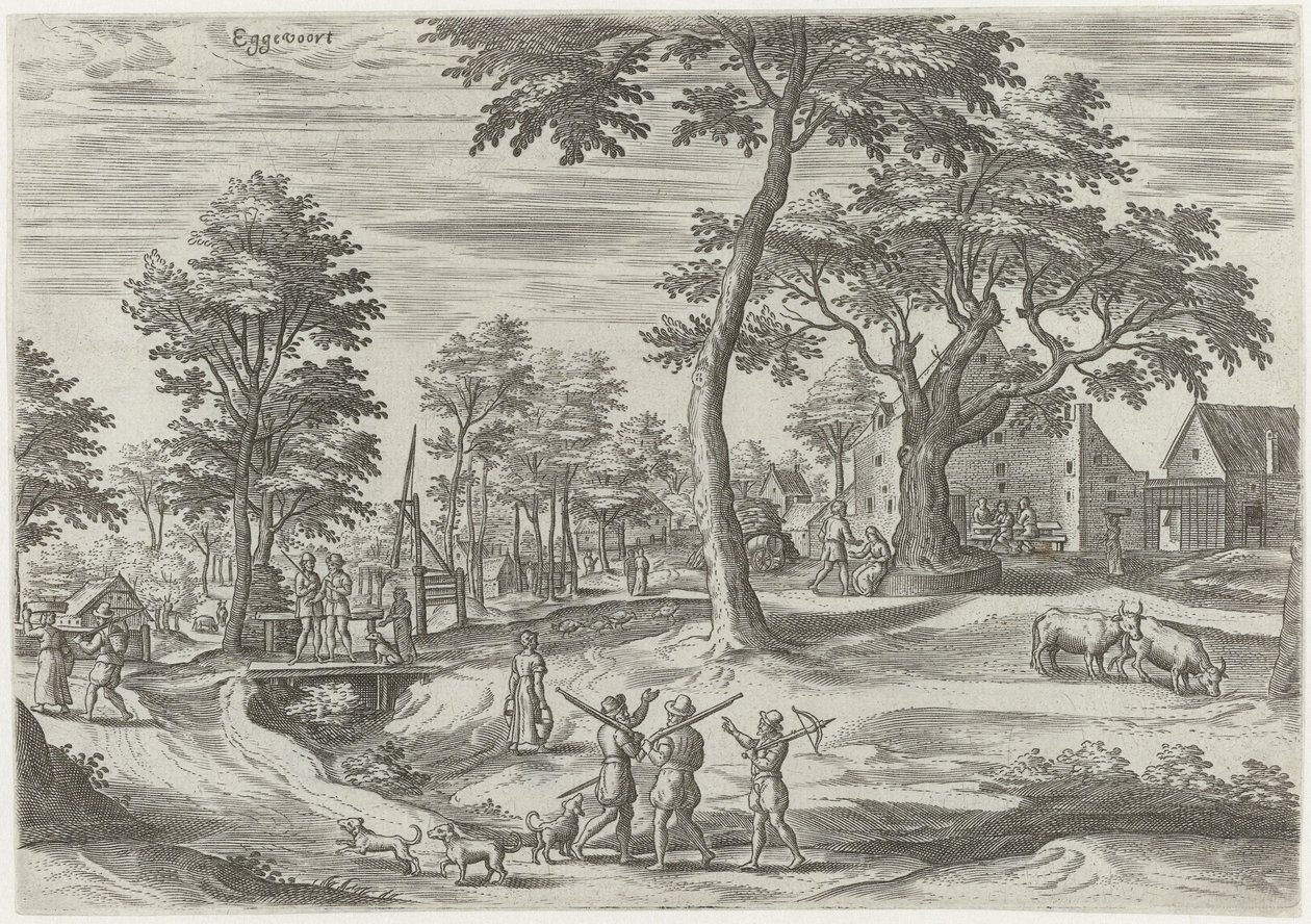 Vista de Eggevoort de Hans Collaert (I)