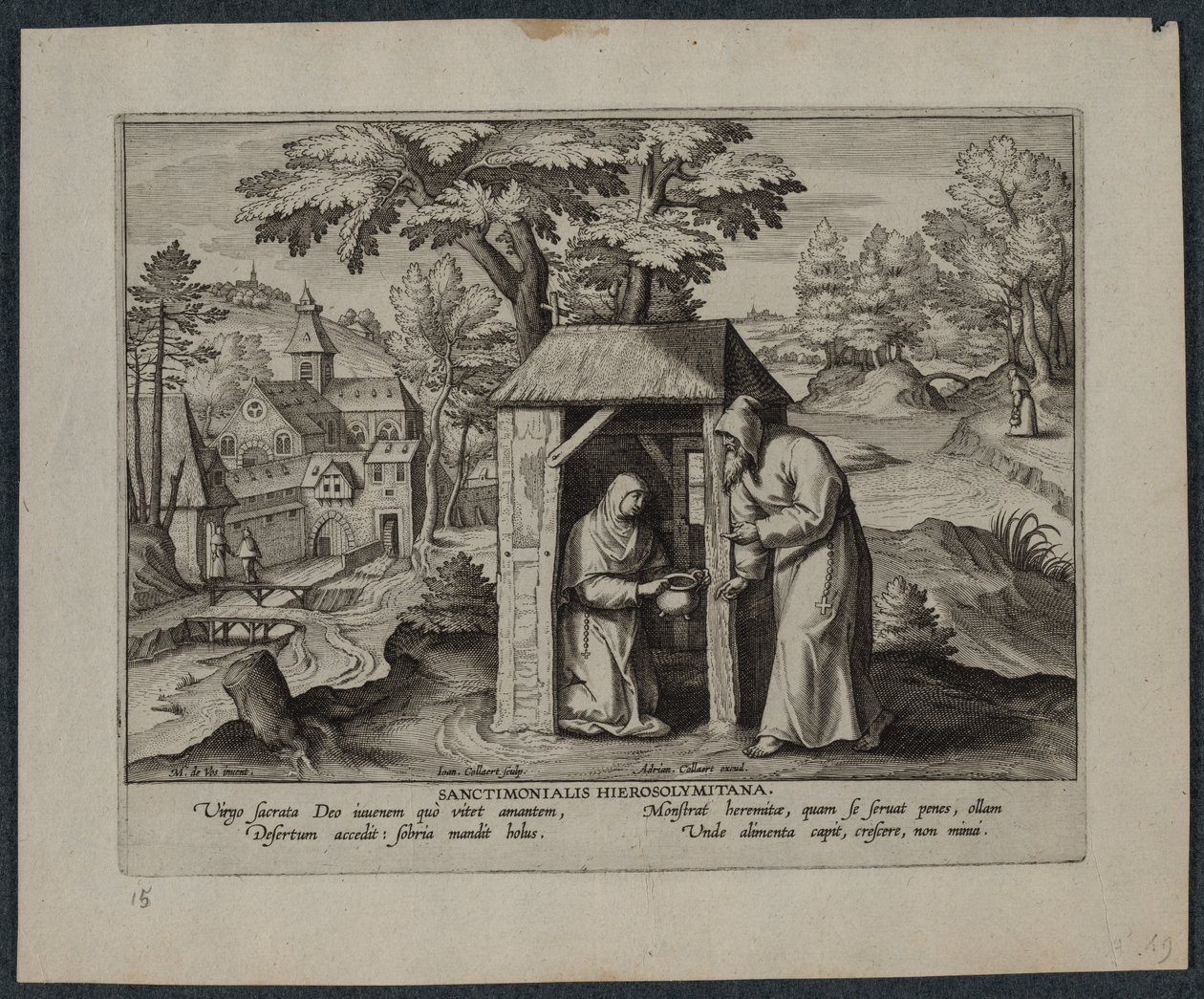 Santo Jerônimo. de Hans Collaert