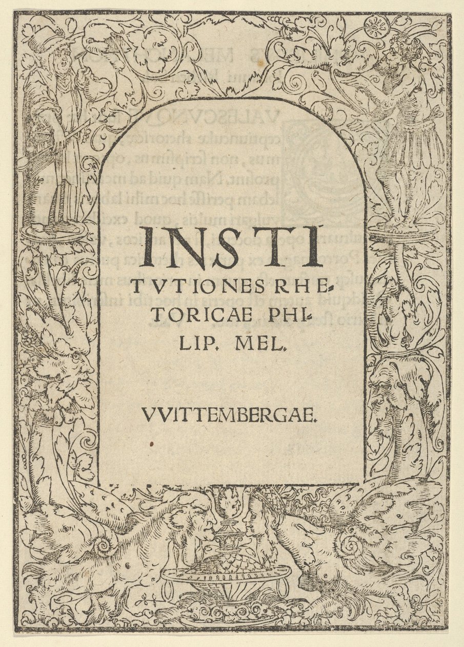 Fronteira do título, início do século XVI. de Hans Cranach