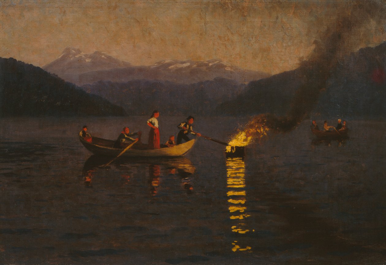 Noite de verão de Hans Dahl