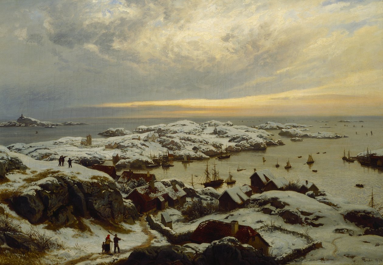 Farsund de Hans Gude