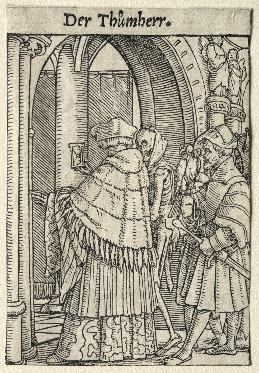 Dança da Morte: O Cânone. de Hans Holbein