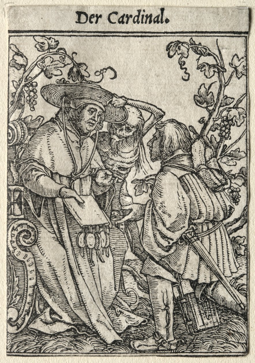 Dança da Morte: O Cardeal de Hans Holbein