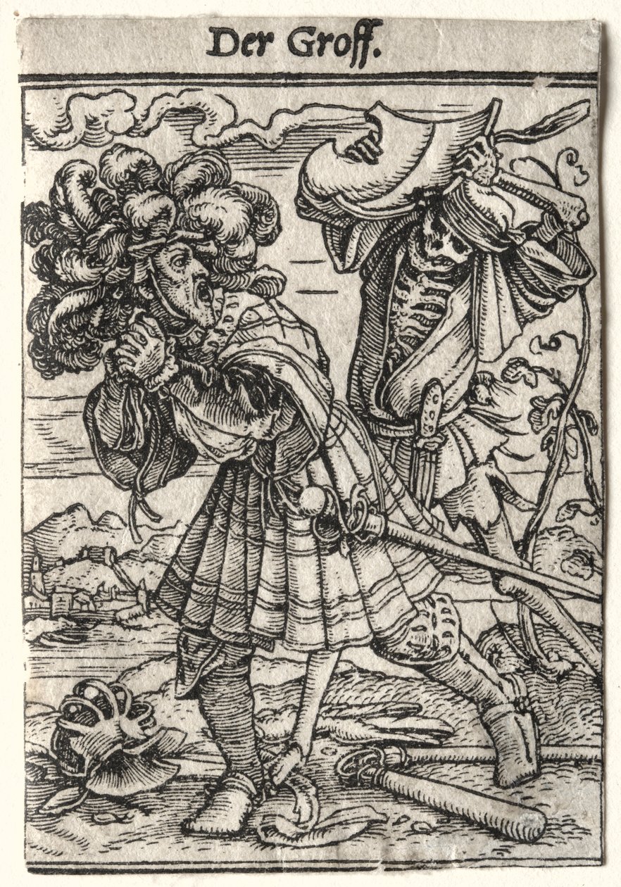 Dança da Morte: O Conde de Hans Holbein