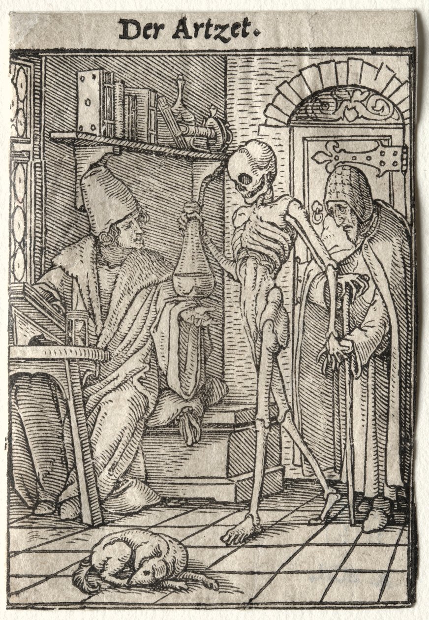 Dança da Morte: O Doutor de Hans Holbein