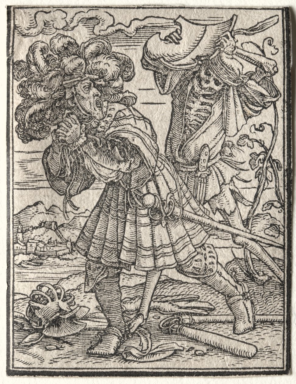 A Dança da Morte: O Conde de Hans Holbein