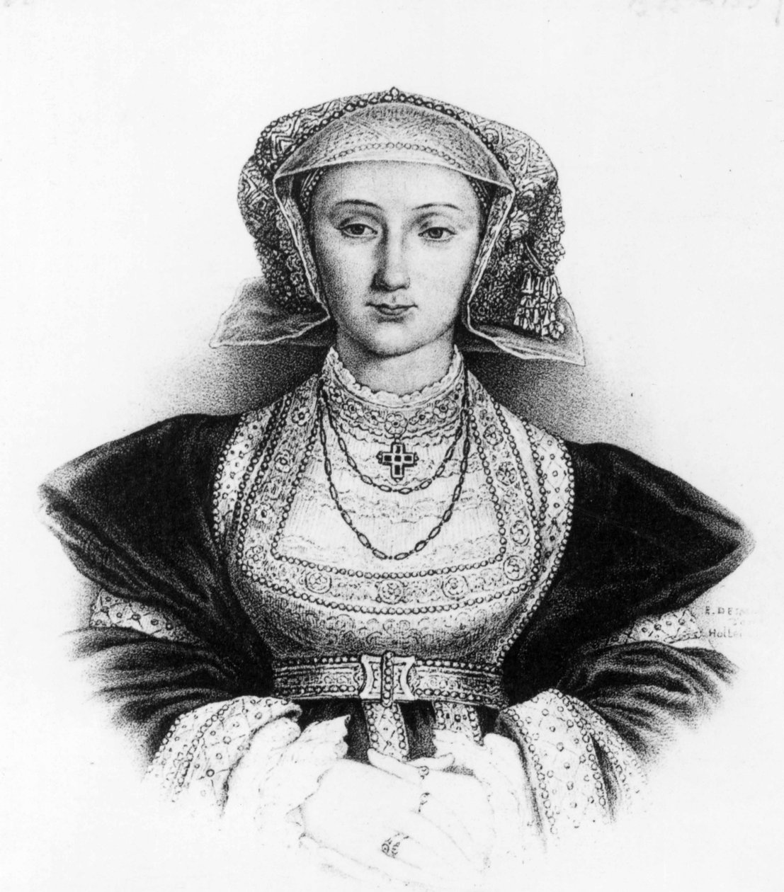 Anne of Cleves de Hans Holbein der Jüngere
