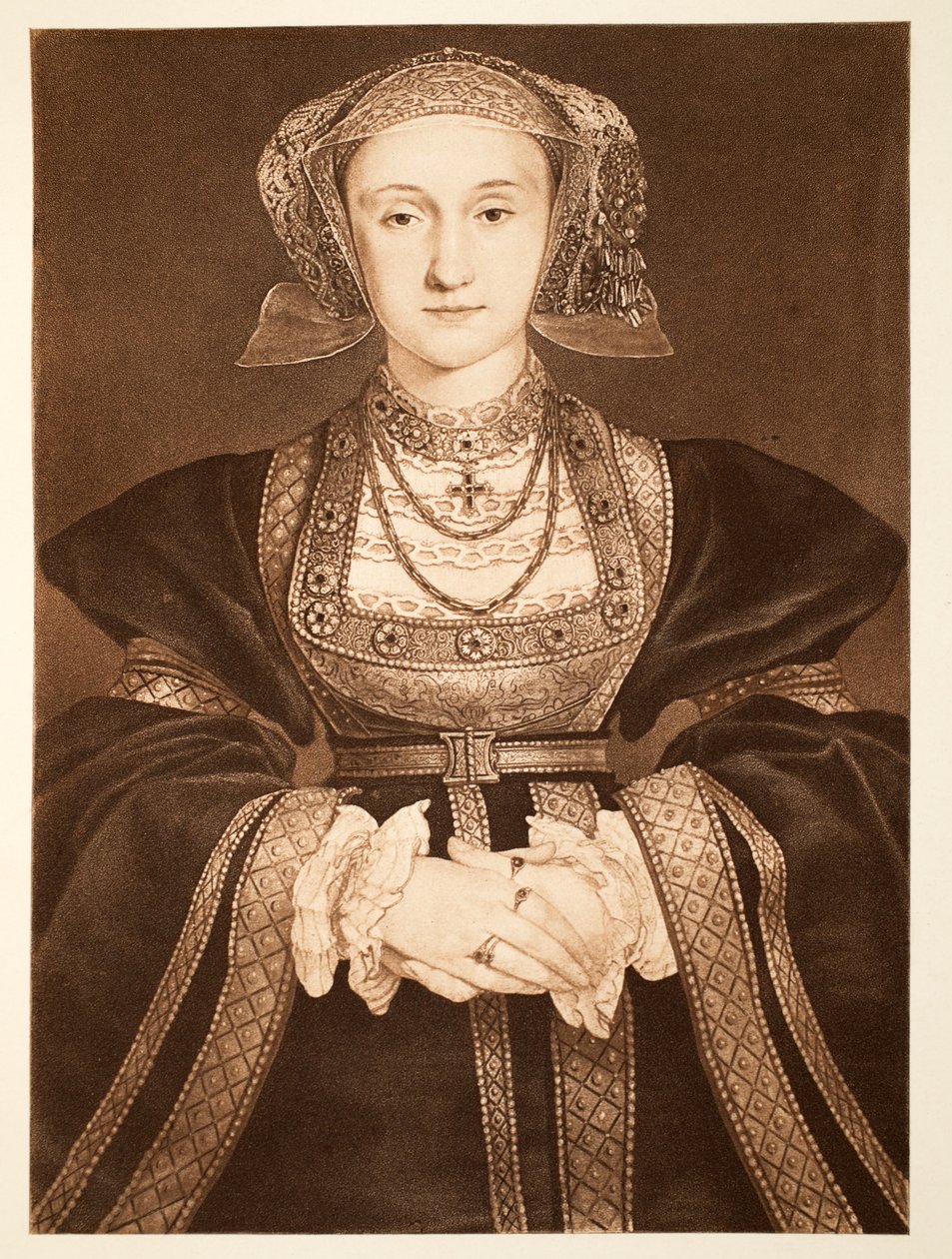 Anne of Cleves, c.1539, pub. 1902 (collotype) de Hans Holbein der Jüngere