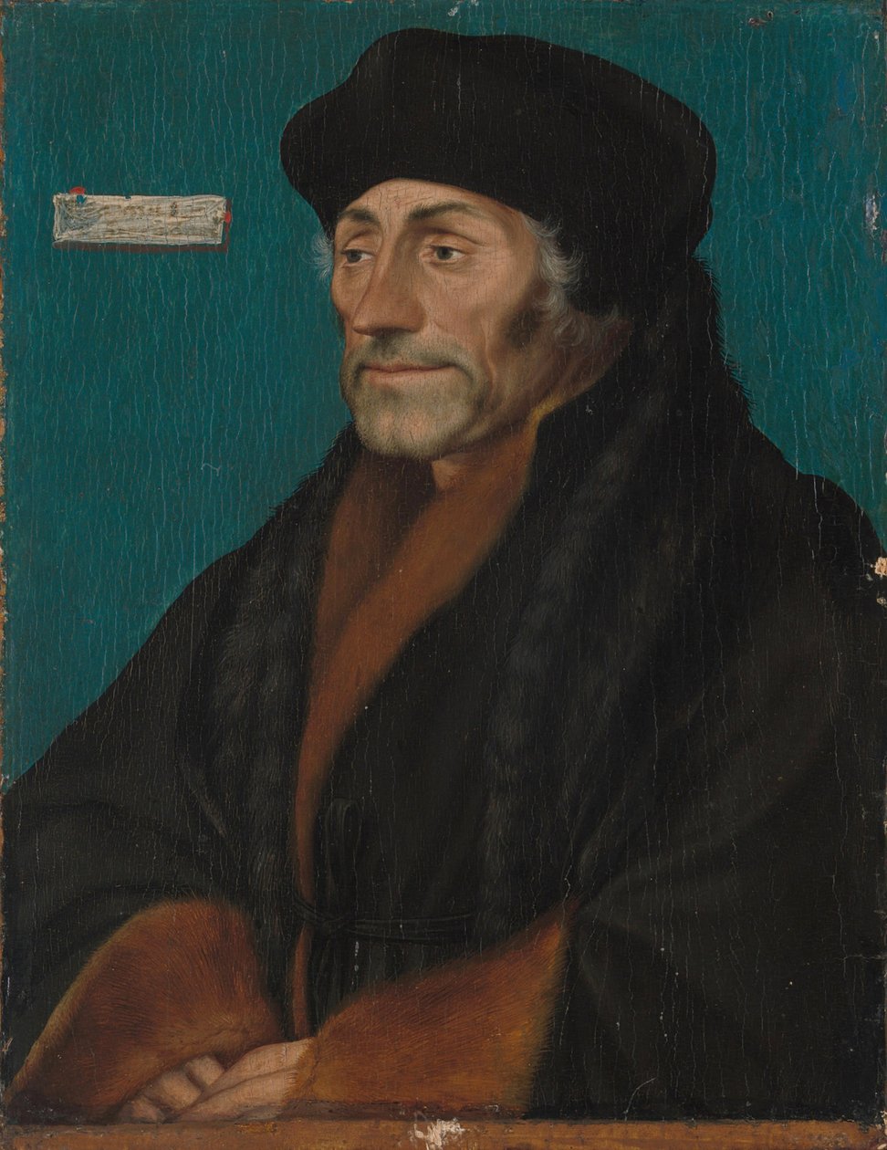 Erasmus de Roterdão (1466-1536) de Hans Holbein der Jüngere