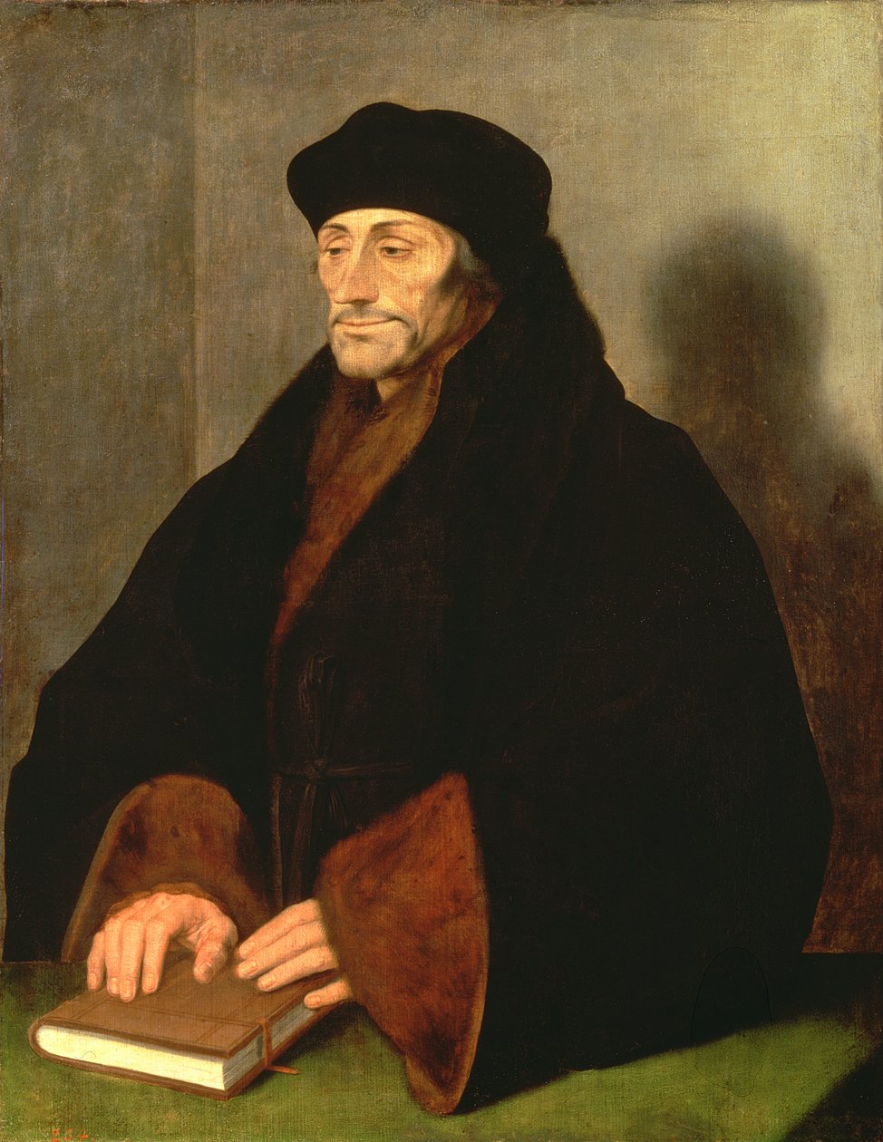 Erasmus de Roterdão, 1523 de Hans Holbein der Jüngere
