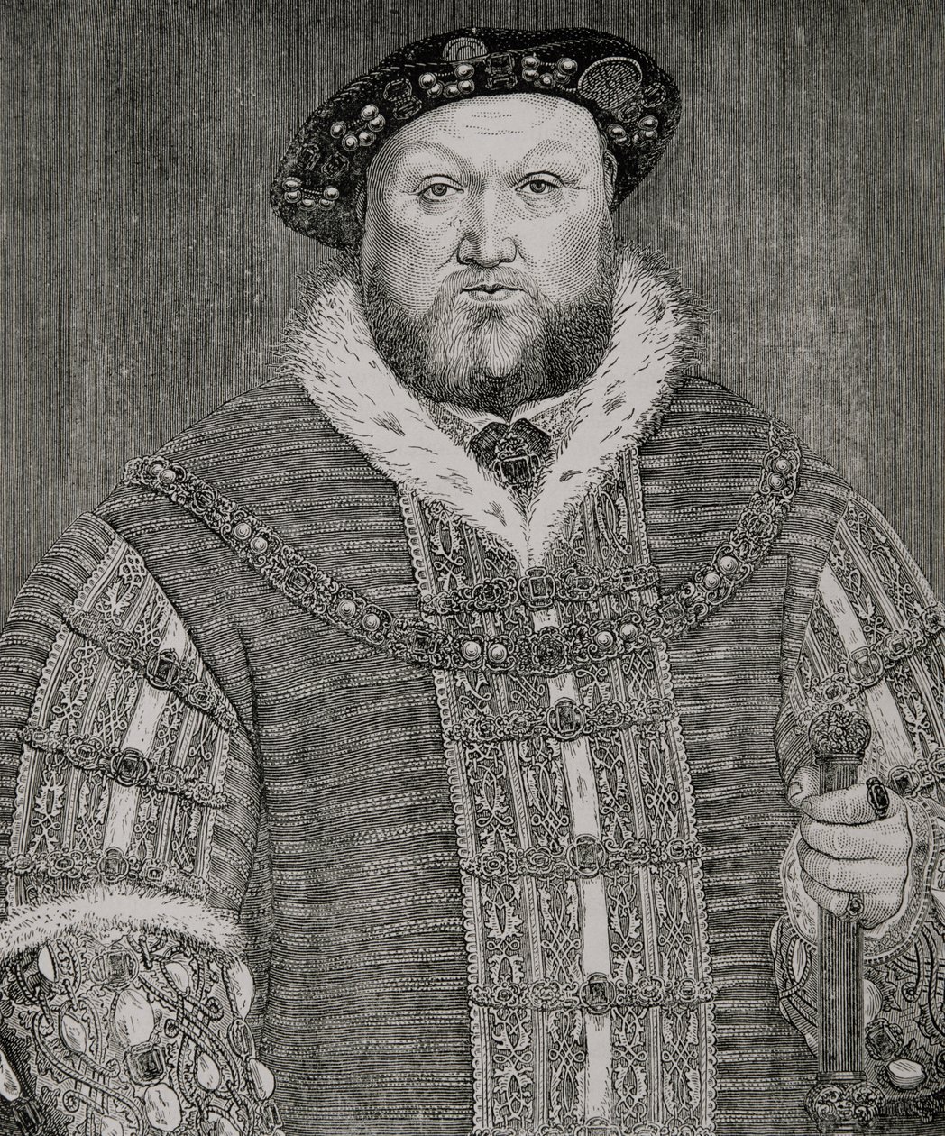 Henrique VIII (1491-1547) de Hans Holbein der Jüngere
