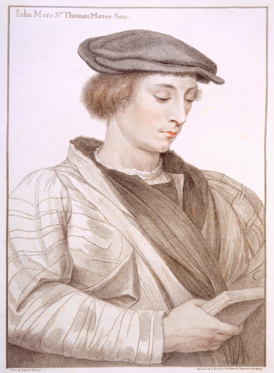 John More gravado por Francesco Bartolozzi (1727-1815) de Hans Holbein der Jüngere