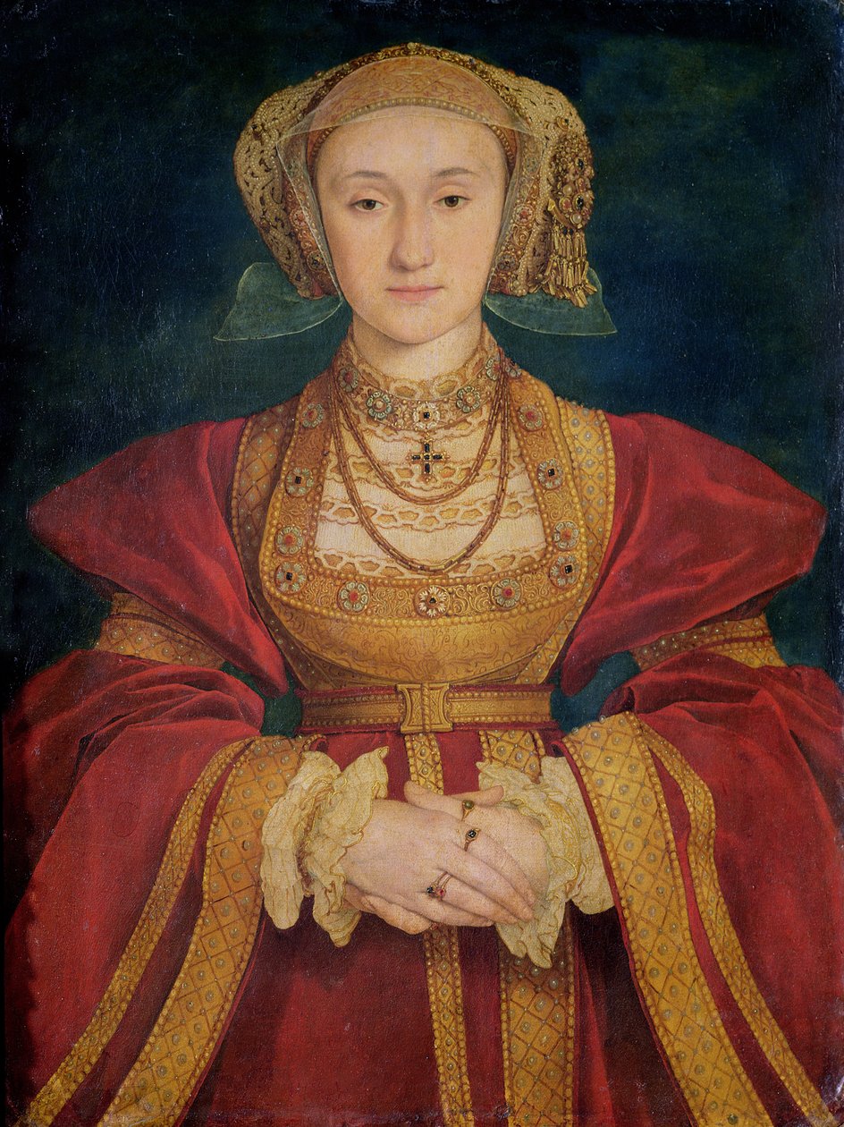 Retrato de anne de cleves (1515-1557) 1539 de Hans Holbein der Jüngere